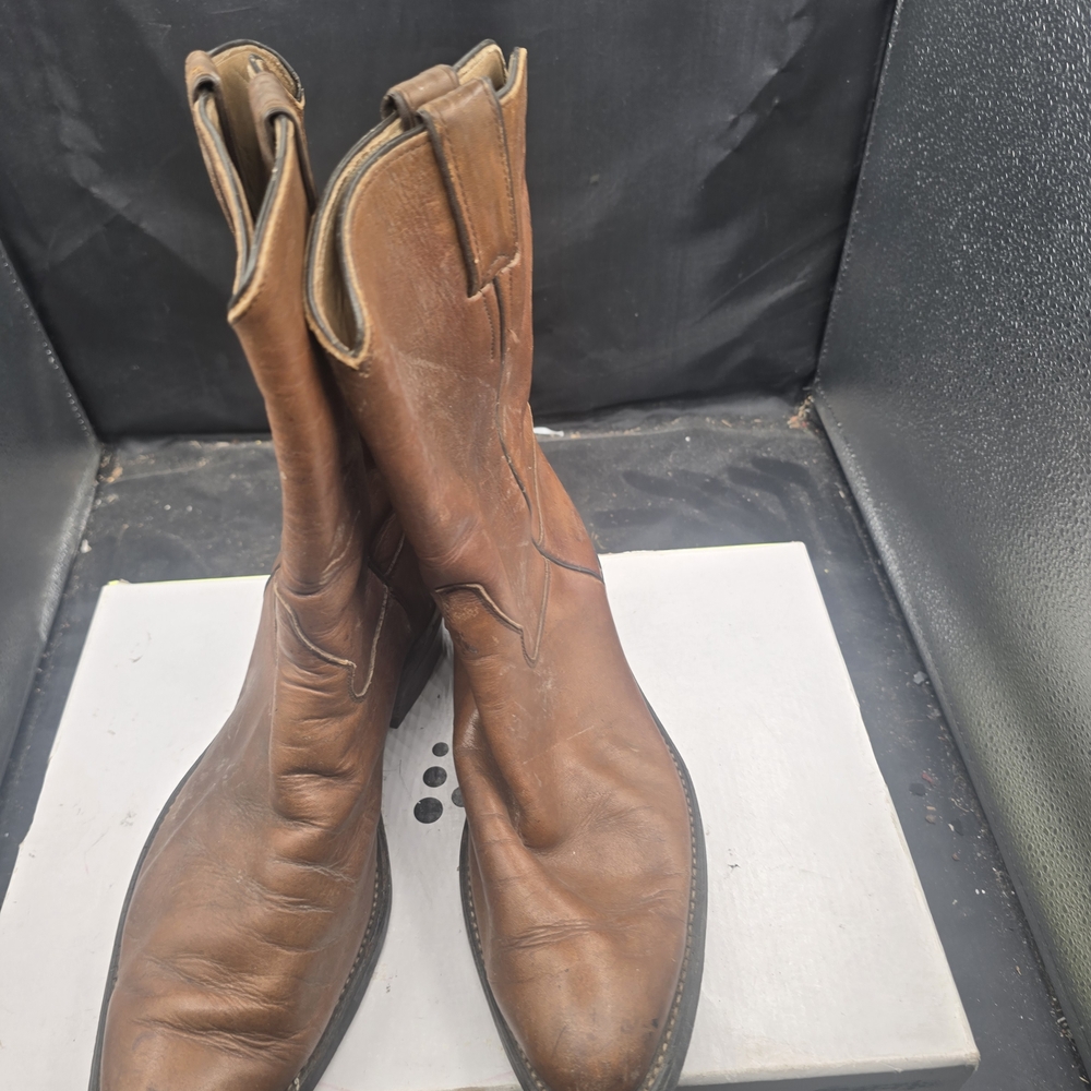 Justin Boots‎ Brown Leather Western Boots